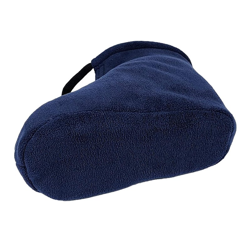 BXT Winter Warm Cast Sock, Thick Fleece Foot Cast Cover - Below the Knee Cast Toe Boot Cover, Protective and Washable Cast Sleeve Wrap, Foot Warmer, Adjustable Drawstring, Navy Blue - Image 4